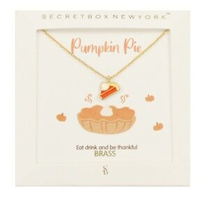 Pumpkin Pie Necklace
